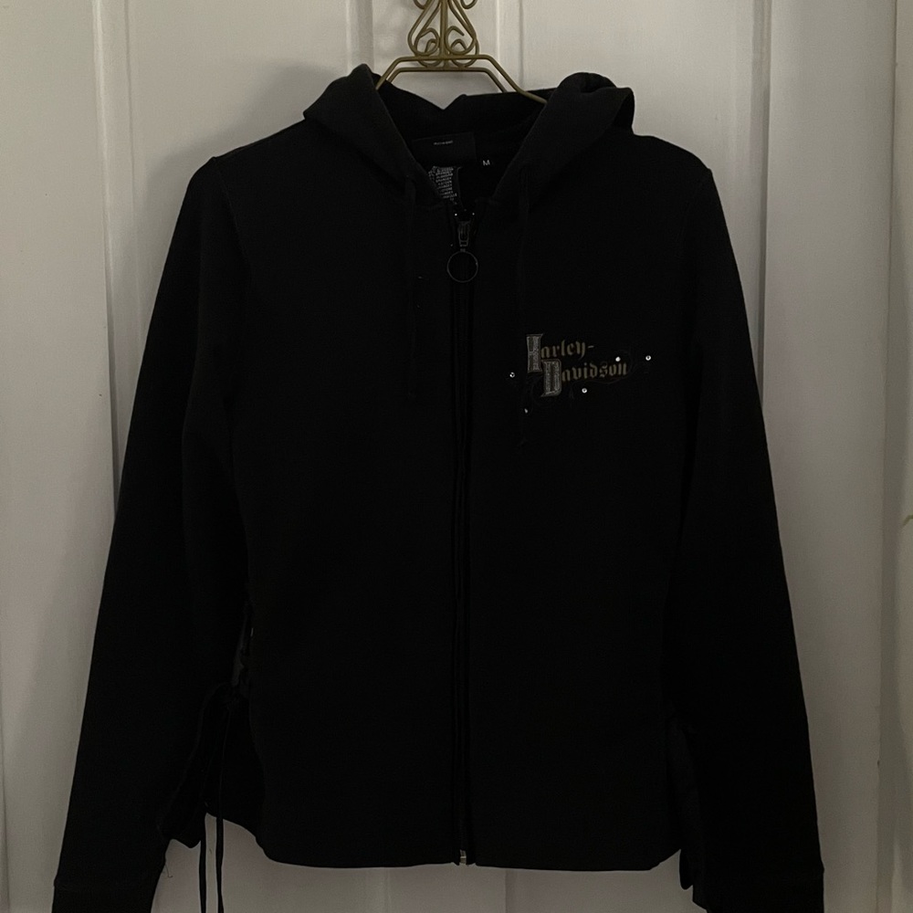 Harley Davidson Zipped Hoodie size M